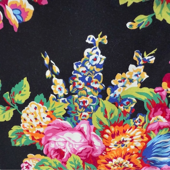 Anthropologie floral soft turtleneck dress, S. - Picture 8 of 12